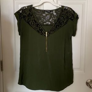 Express Olive Top